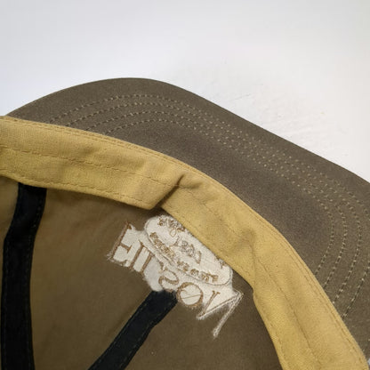 Filson Baseball Cap Brown L-XXL Waxed Cotton Leather Strapback Made in USA Hat