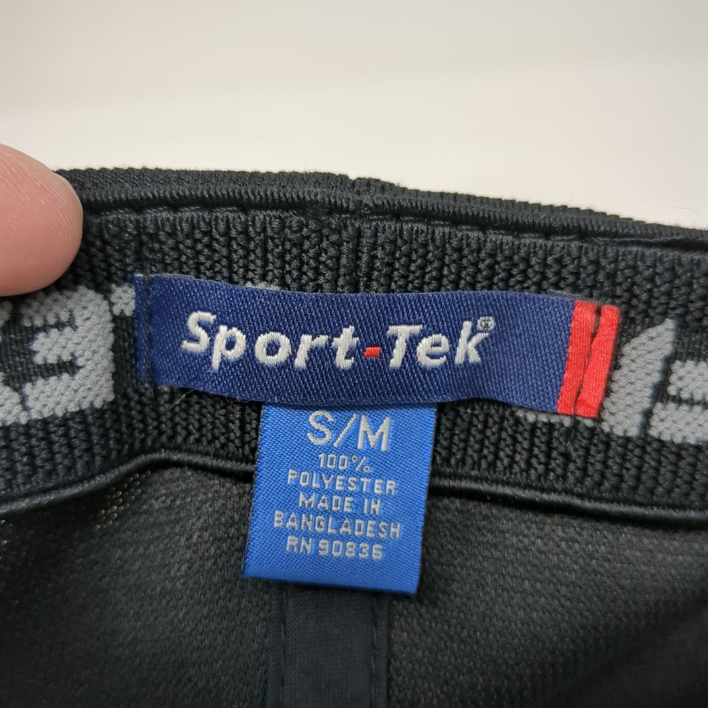 Sport-Tek Baseball Cap Black M Torrington Water Company Flexfit Polyester Hat