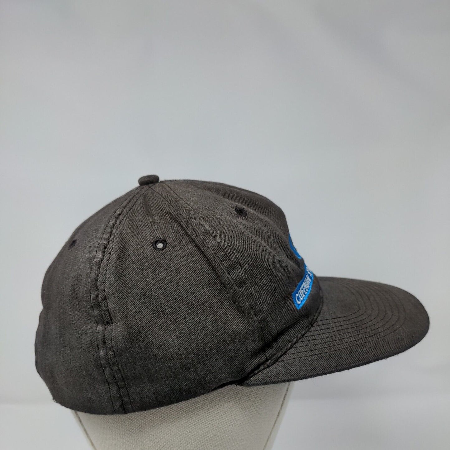 Coffman Specialties Inc Snapback Hat Black One Size Solid Embroidered