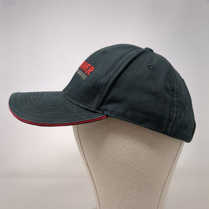 Power Engineers MAX Strapback Hat Black OSFA Embroidered Triple Crown