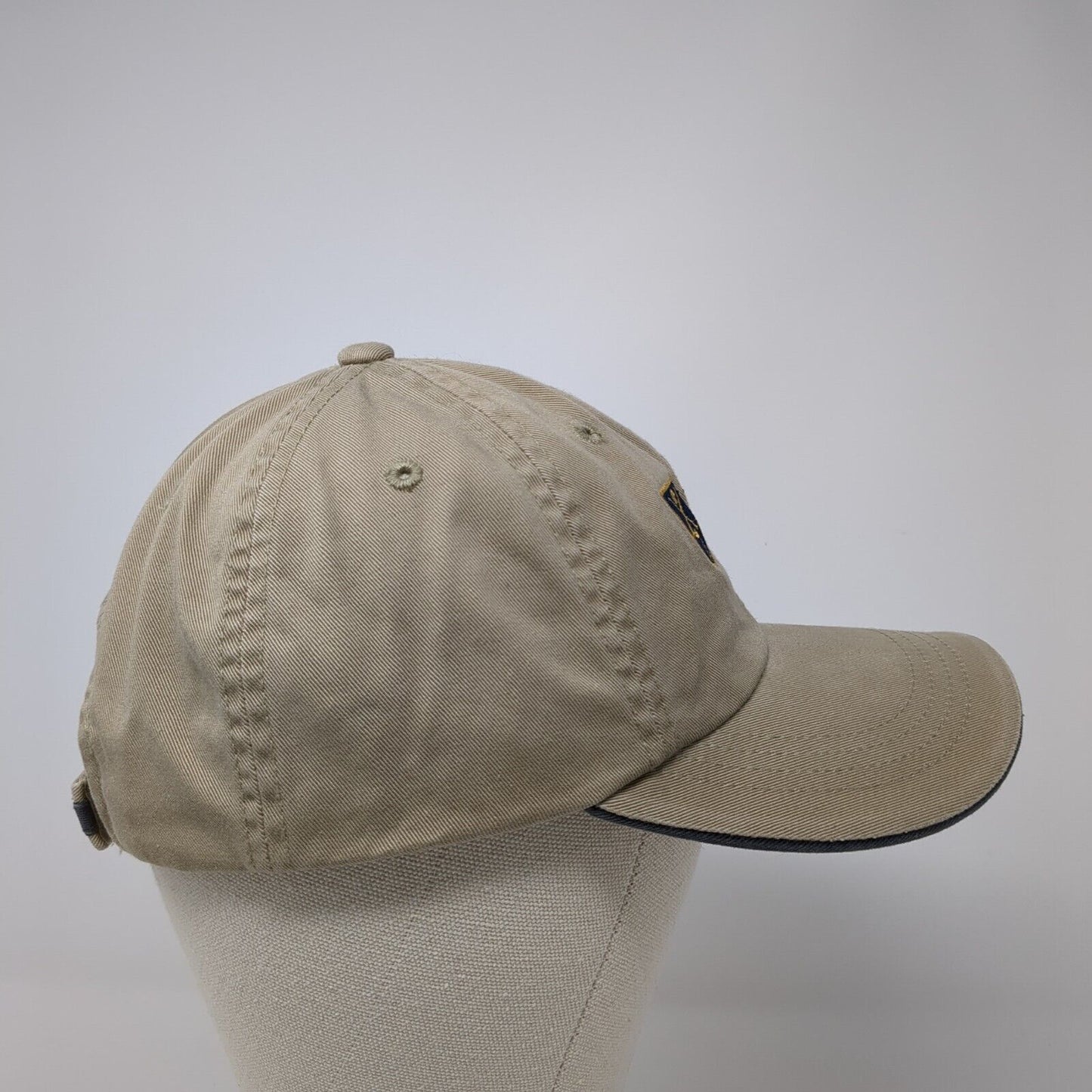Idaho Governor's Challenge Strapback Hat Tan One Size Embroidered