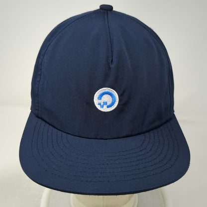 Weld Mfg 5 Panel Blue One Size Nylon Slideback Hat Embroidered Logo Adjustable