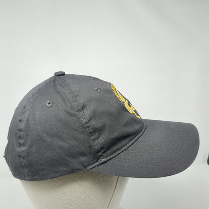 Trojans Strapback Hat Gray One Size Adjustable Embroidered Port & Company Cotton
