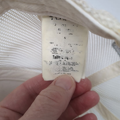 Columbia PFG Fish Flag Trucker Hat Beige One Size Adjustable Patriotic Mesh Back