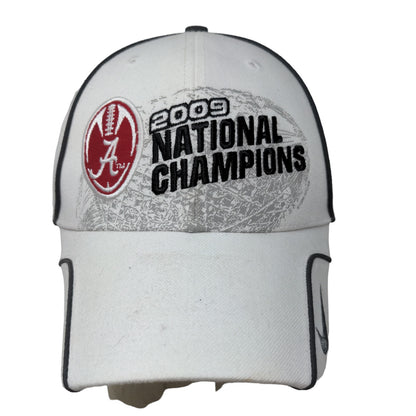 Nike Men's Strapback Hat White OSFA Official Locker Room Alabama Crimson Tide