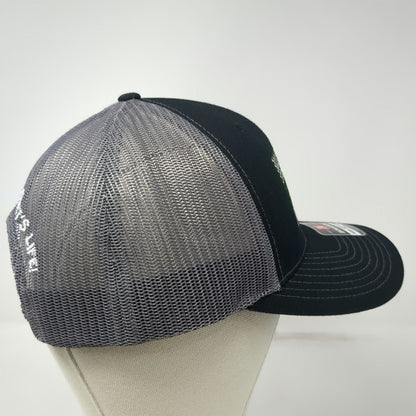 Richardson Trucker Hat Black One Size Mesh Back PetAmpLife Dog Graphic