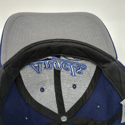 Twins Enterprise Anaheim Angels MLB Snapback Blue One Size Gray Underbrim Hat