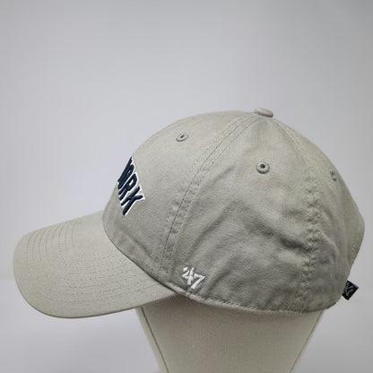 '47 New York Yankees MLB Gray Baseball Cap One Size Blue White Slideback Cotton
