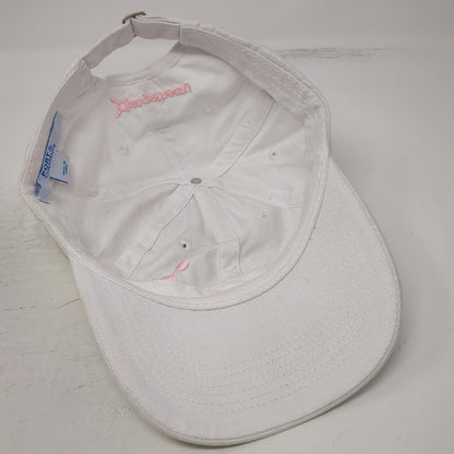 Port & Company Baseball Cap White One Size Orangetheory Logo Hat Pink Slideback