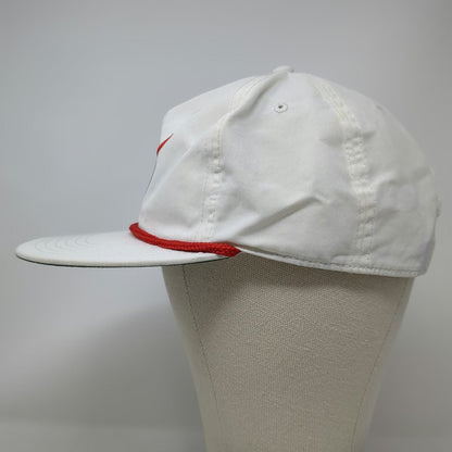 Aldrin Family Foundation 5 Panel White One Size NASA Logo Rope Snapback Hat