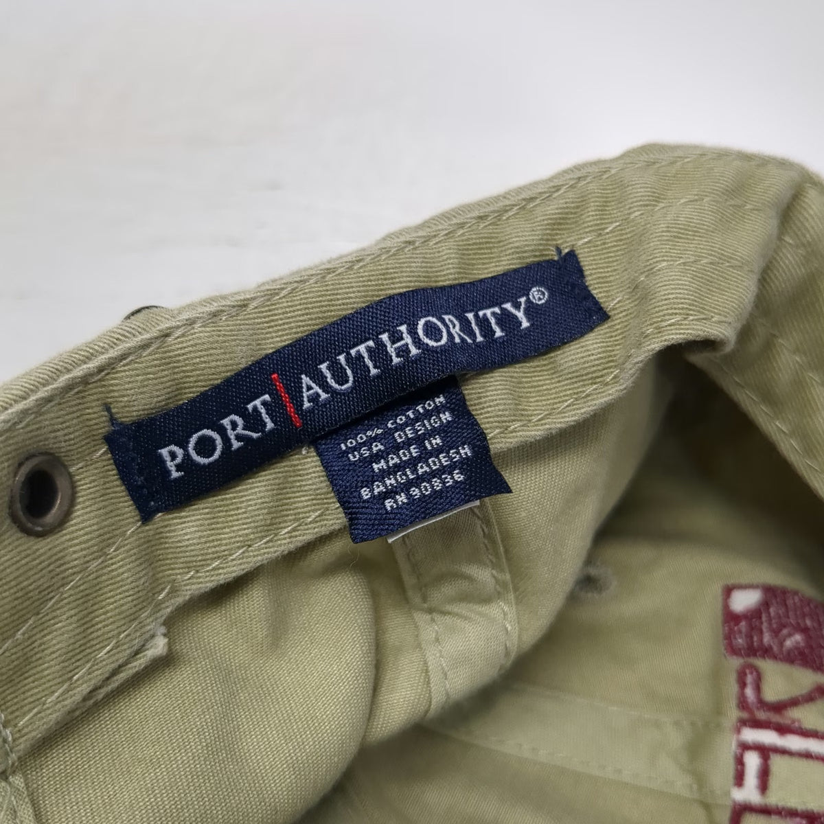 Port Authority Baseball Cap Brown OSFM Sierra Summit Restaurant Slideback Hat