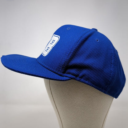 SB Snapback Hat Blue OSFM Adjustable Embroidered Distressed 9Fifty New Era
