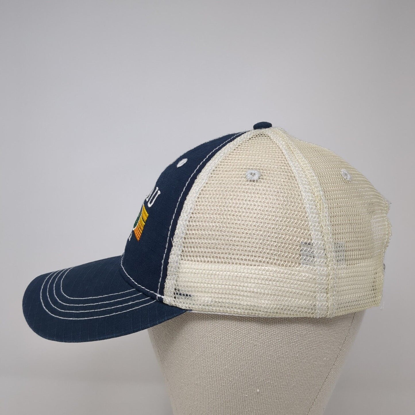 Juneau Alaska Snapback Mesh Back Trucker Hat Multi One Size Adjustable