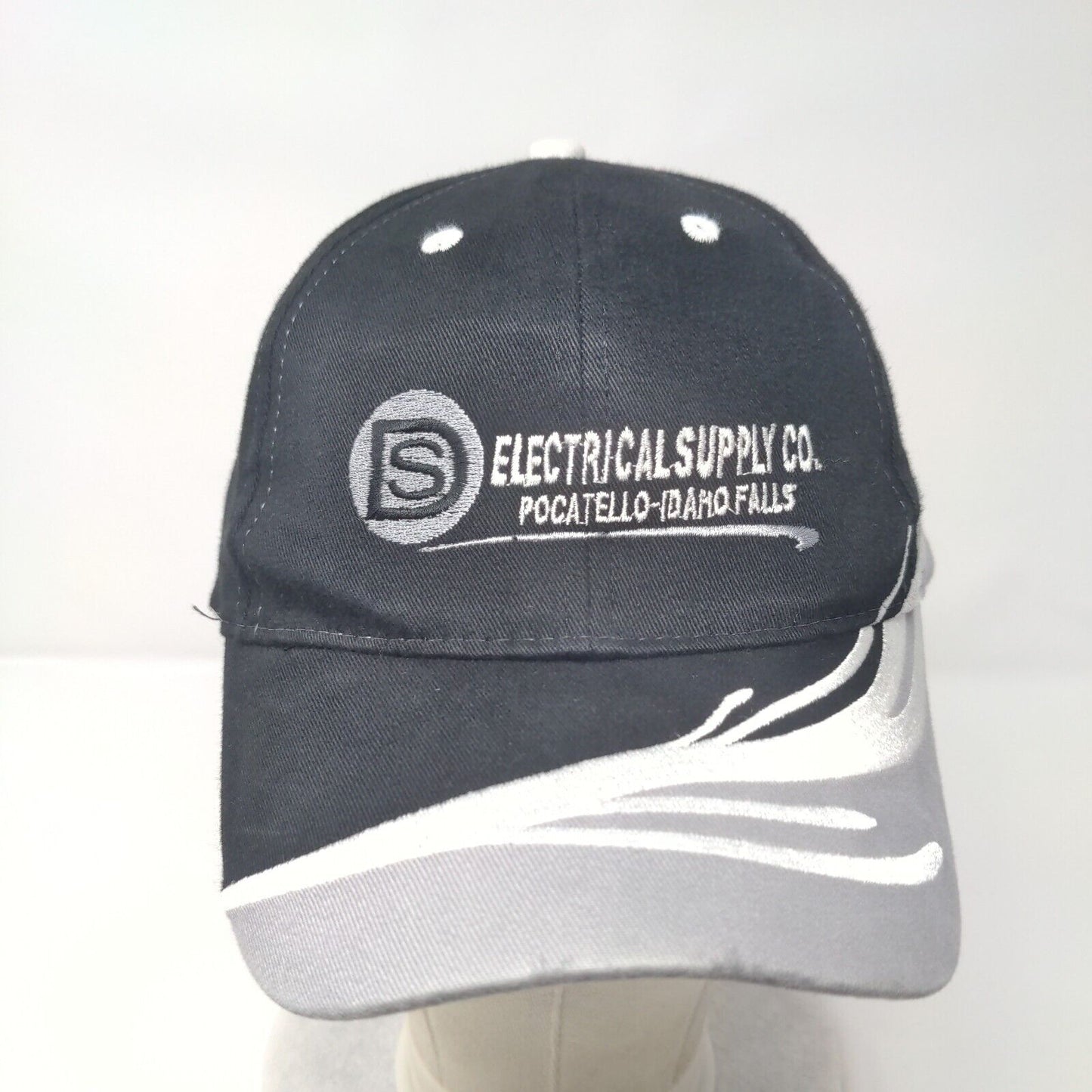 Electrical Supply Co. Pocatello Idaho Falls Strapback Hat Black OSFM Otto Cotton