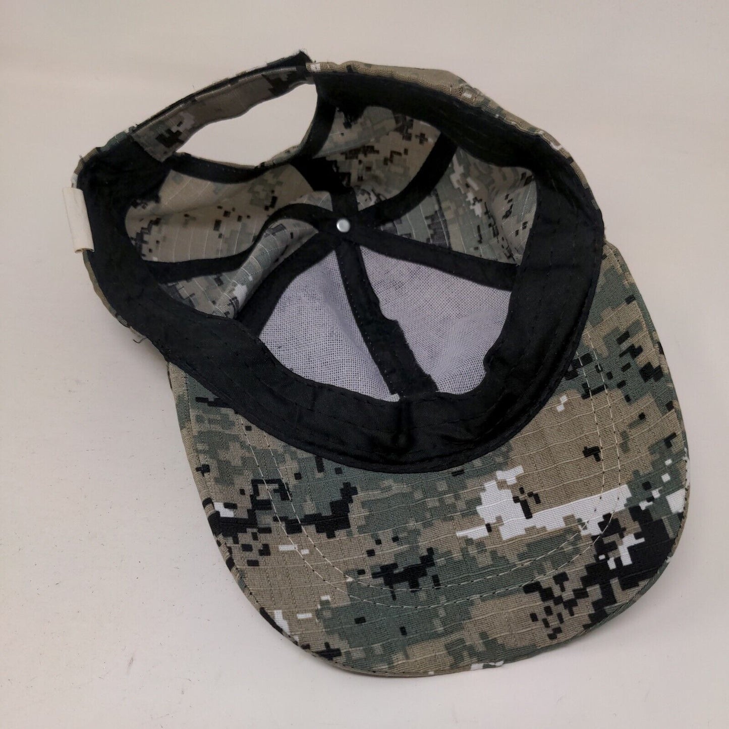 True Gear North Strapback Hat Camouflage One Size Adjustable 6 Panel Blank