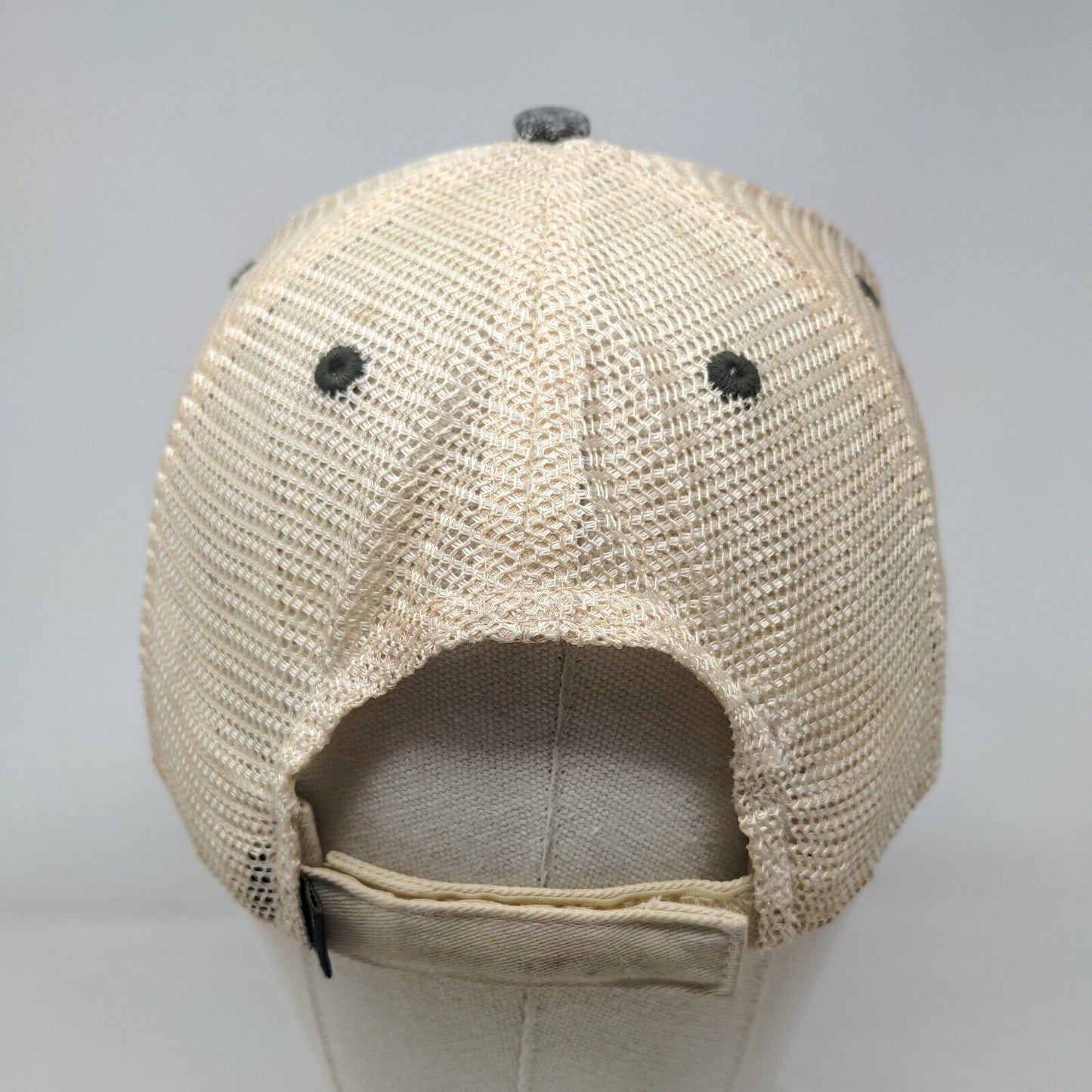 Fort Myers Brewing Co. Strapback Mesh Back Trucker Hat Gray One Size Ouray