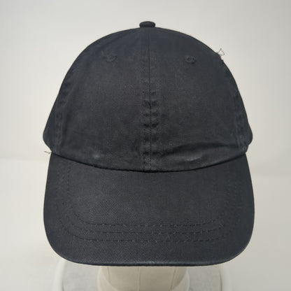 Unbranded Slideback Hat Black XL Adjustable Solid Outdoor Casual Blank