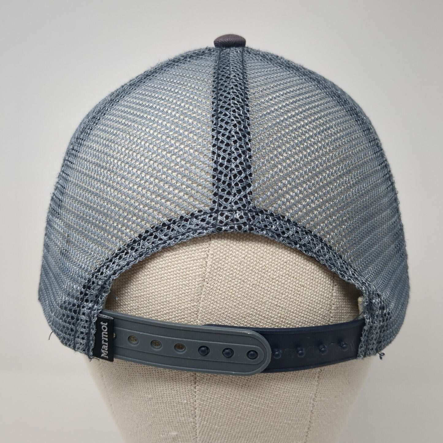 Marmot Mountain Est. 1974 Snapback Trucker Hat Multi OS Adjustable Mesh Back