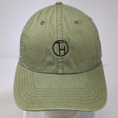 Imperial Baseball Cap Green One Size Whitefish MT Slideback Hat Cotton TH Logo