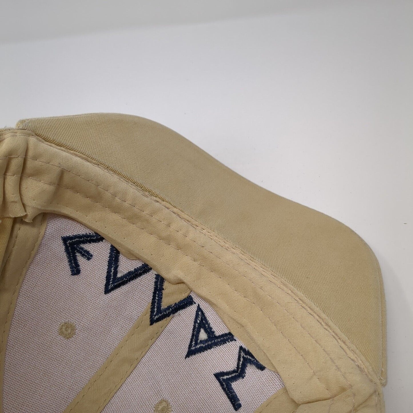 Greece Strapback Hat Tan One Size Adjustable Greek Letter Patriotic Karfil Hats