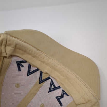 Greece Strapback Hat Tan One Size Adjustable Greek Letter Patriotic Karfil Hats