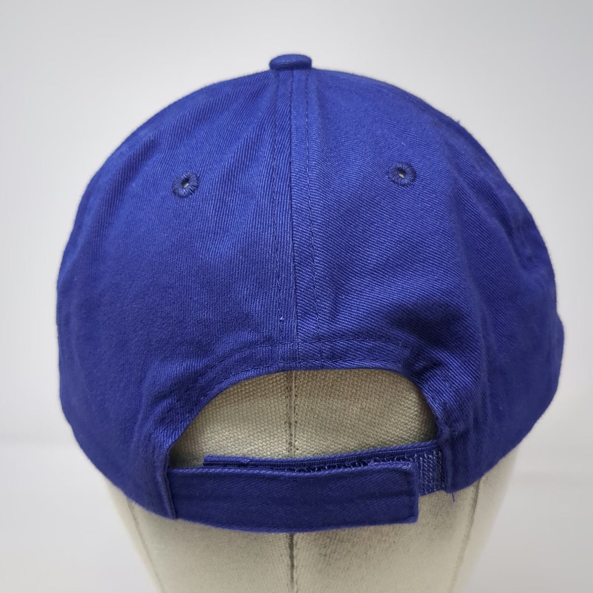 AMC Deluxe Headwear Baseball Cap Blue One Size Adjustable Strapback Hat Casino