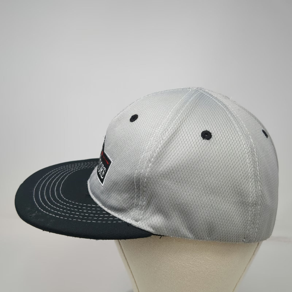 Valley Country Store Mountain Logo Gray XL Baseball Cap Fitted Polyester Hat