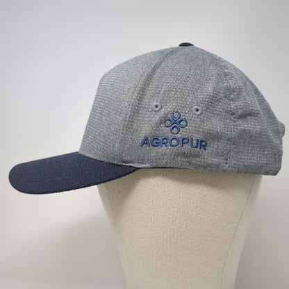 Cuater 5 Panel Gray One Size Agropur Snapback Flexfit 110 Triangle Logo Hat
