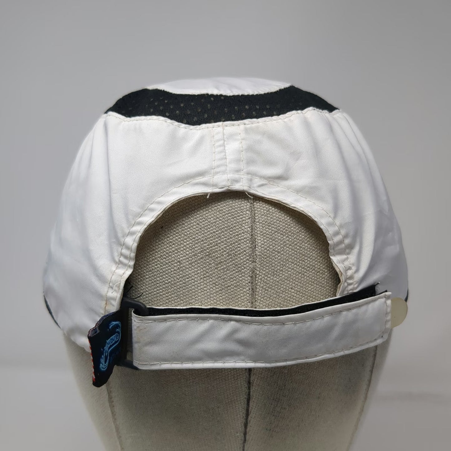 Coolwave 5 Panel Cap White One Size Rye By The Sea Duathlon Road Race Mesh Hat