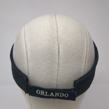 Life Is Better In Orlando Florida Strapback Visor Hat Red One Size