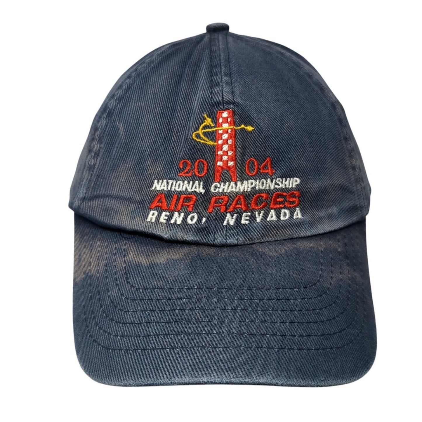 2004 National Championship Air Races Slideback Hat Blue One Size 6 Panel