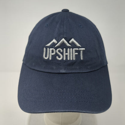 Upshift Slideback Hat Blue One Size Adjustable Embroidered The Classics Yupoong