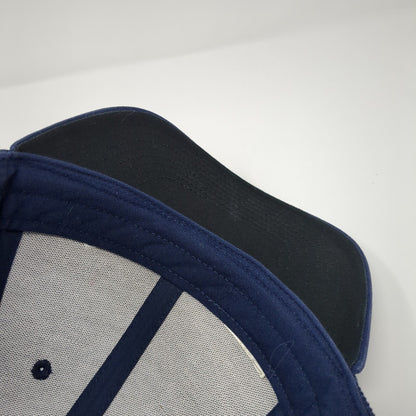 Patagonia Snapback Trucker Hat Blue One Size Adjustable Embroidered Mesh Back