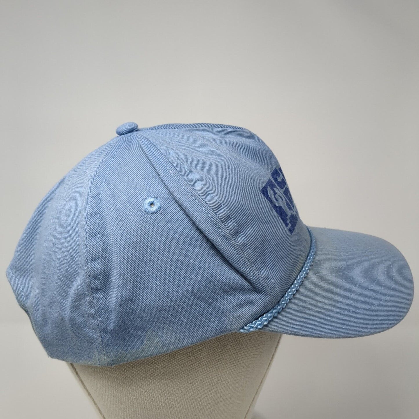 Cactus Petes Resort Casino Snapback Rope Hat Blue One Size Adjustable