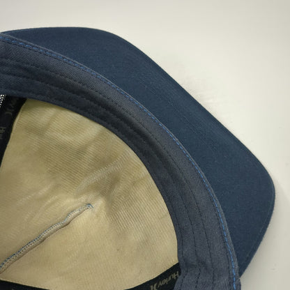 Hurley Trucker Hat Blue One Size Ombre Mesh Back Snapback Adjustable Flat Brim