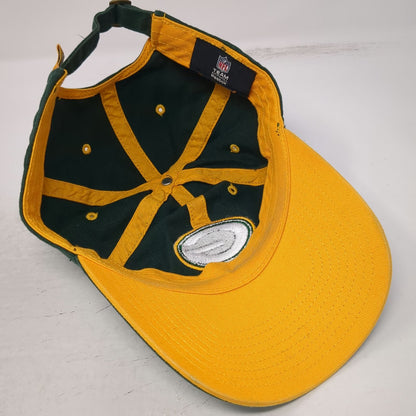 Green Bay Packers NFL Reebok Cap One Size Rhinestone Studded Yellow Adjustable