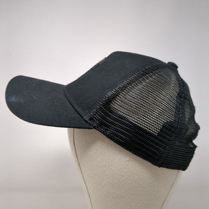 Top Golf Snapback Trucker Hat Black OSFA Adjustable Embroidered Mesh Back