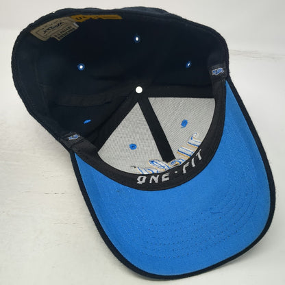 UCLA Bruins NCAA Top of the World Hat Black Blue Gold One Size Stretch Fit OS