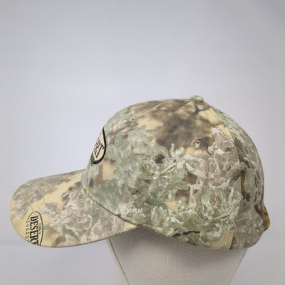 King's Desert Shadow Snapback Hat Camouflage OS Adjustable Vented Holes 6 Panel