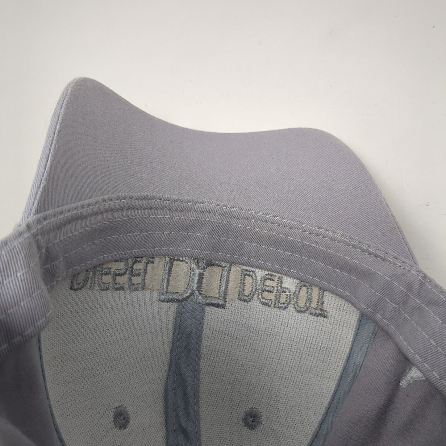 Diesel Depot Strapback Hat Gray One Size Solid Heavy Truck Specialists