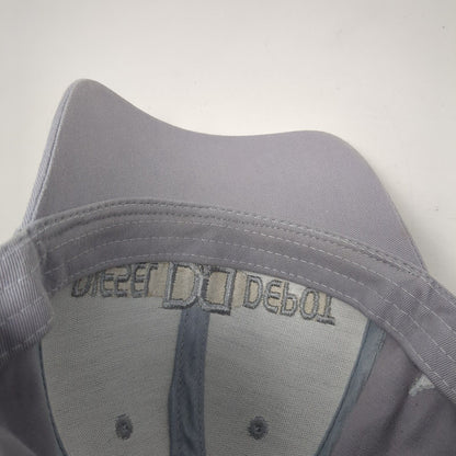 Diesel Depot Strapback Hat Gray One Size Solid Heavy Truck Specialists