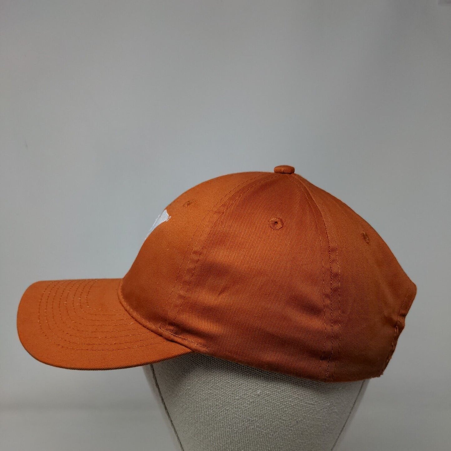 The YMCA 2019 Strapback Hat Orange One Size Embroidered Port & Company