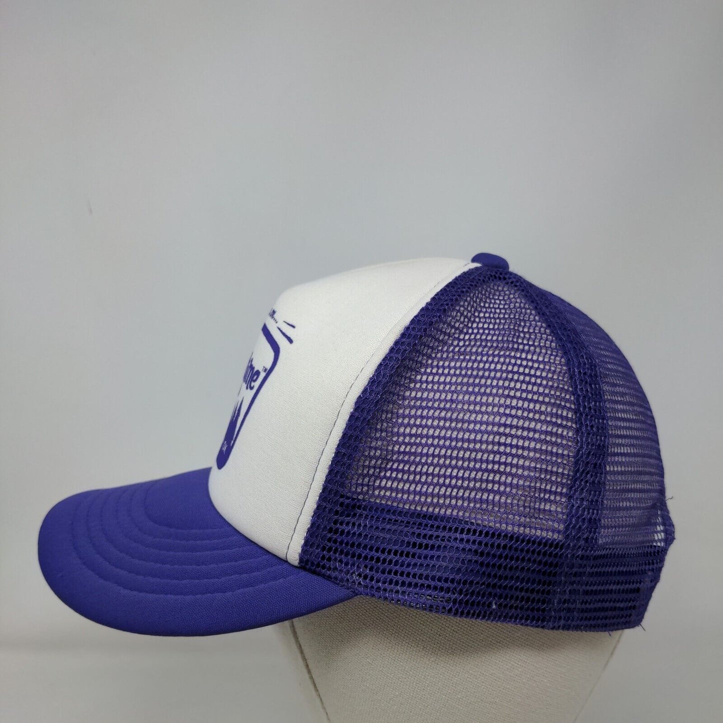 Relax I'm On Hochatime Oklahoma Snapback Trucker Hat Purple One Size Mesh Back