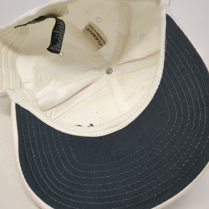 Nike Baseball Cap White XL Shield Logo Embroidered Flexfit Swoosh Golf Hat