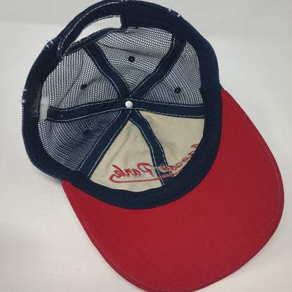 Lagoon Park 1886 Strapback Trucker Cap Multicolor One Size Adjustable Mesh Back