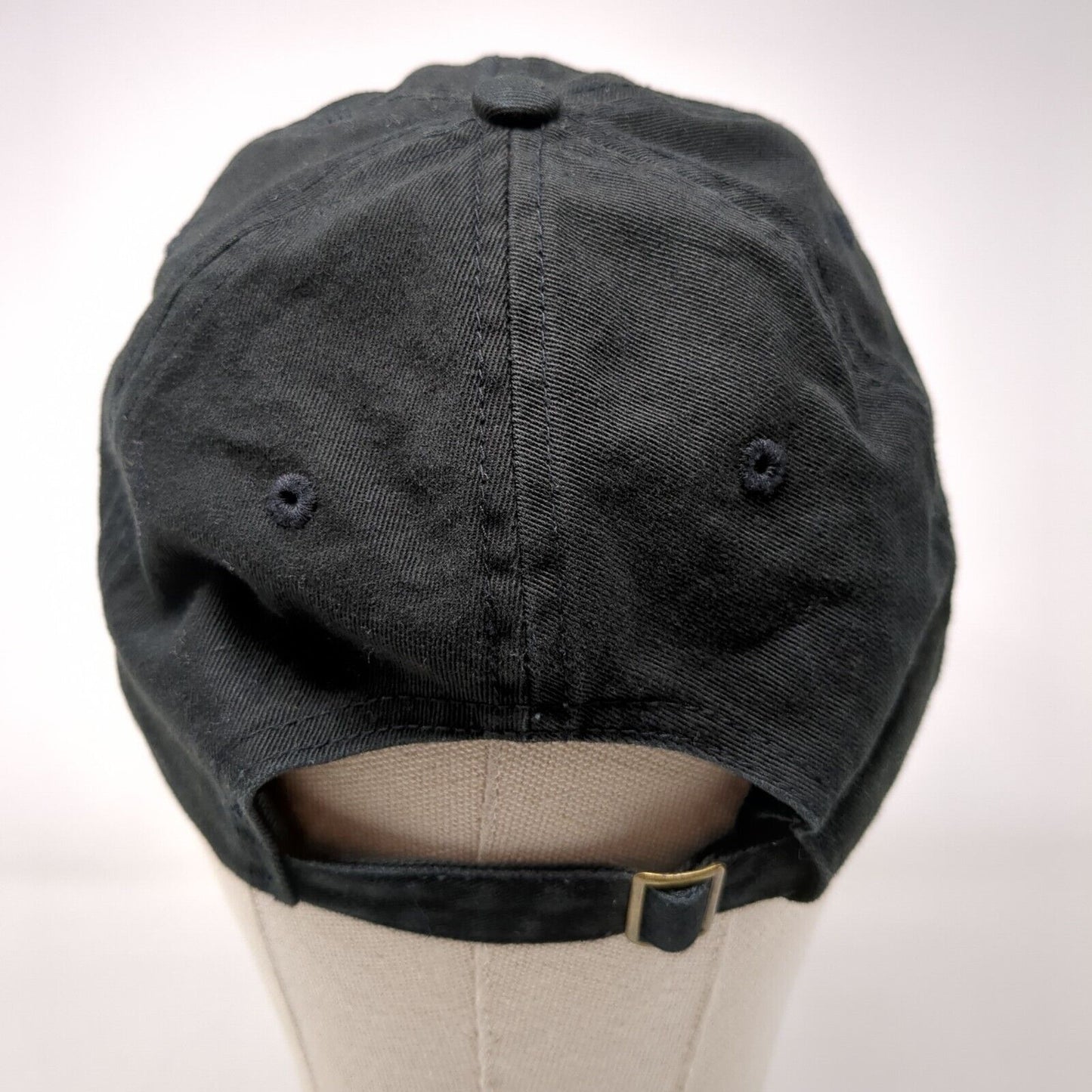 Osprey Meadows Slideback Hat Black OSFM Adjustable Embroidered 6 Panel Cotton
