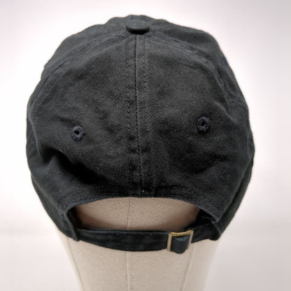 Osprey Meadows Slideback Hat Black OSFM Adjustable Embroidered 6 Panel Cotton