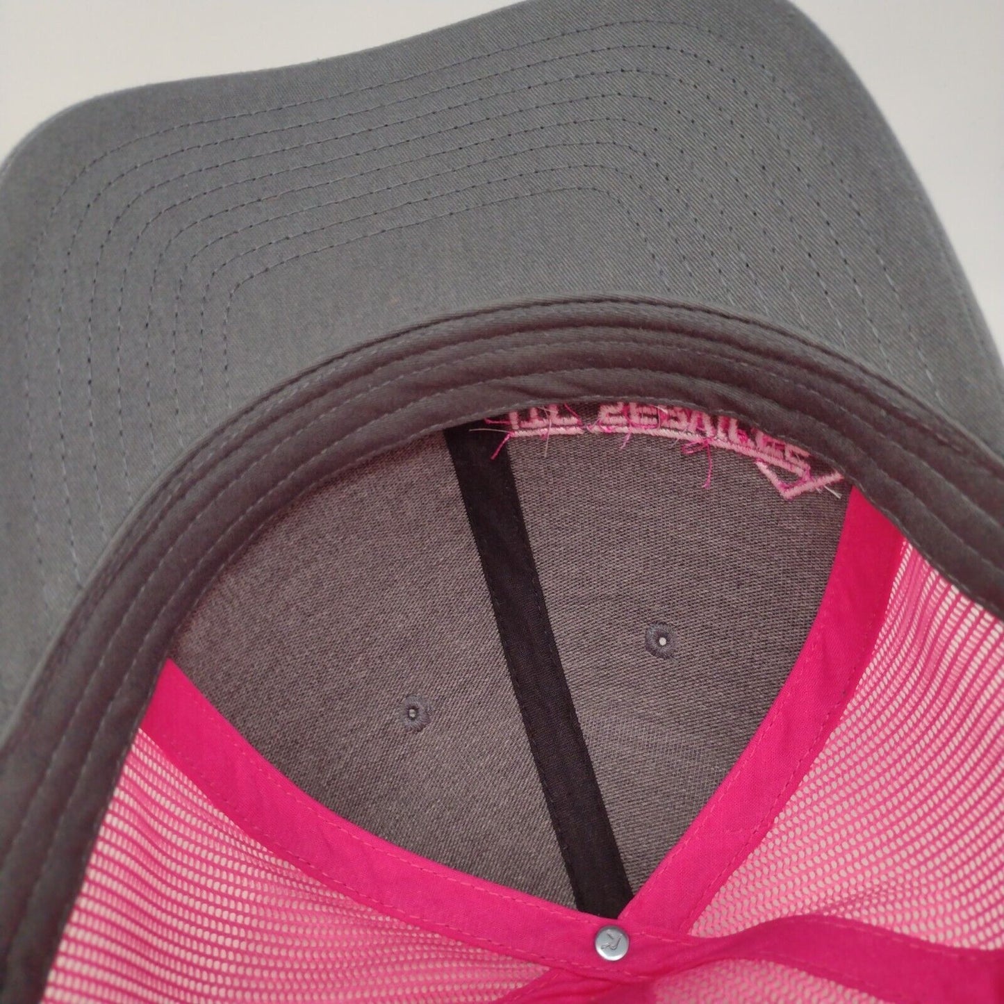 ITC Services Snapback Trucker Hat Multi OSFA Mesh Back Colorblock