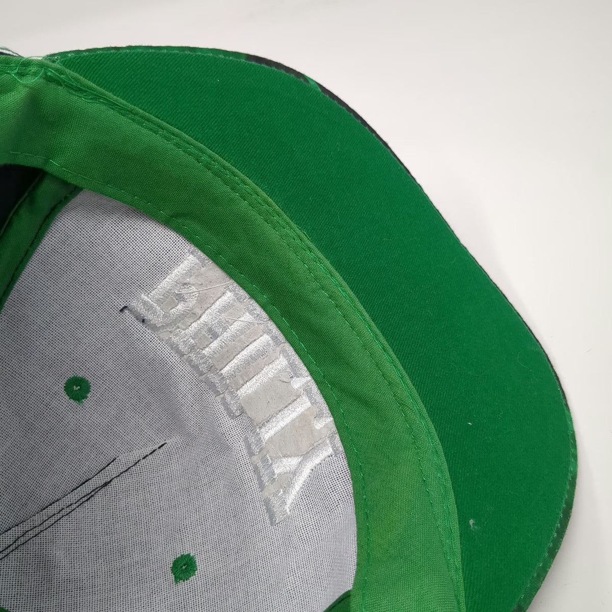 5 Panel Black Green One Size Philly Skyline Graphic Embroidered Snapback Hat
