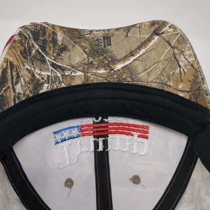 Trump 2020 Slideback Hat Multicolor Camo One Size Hunting Outdoor Cap